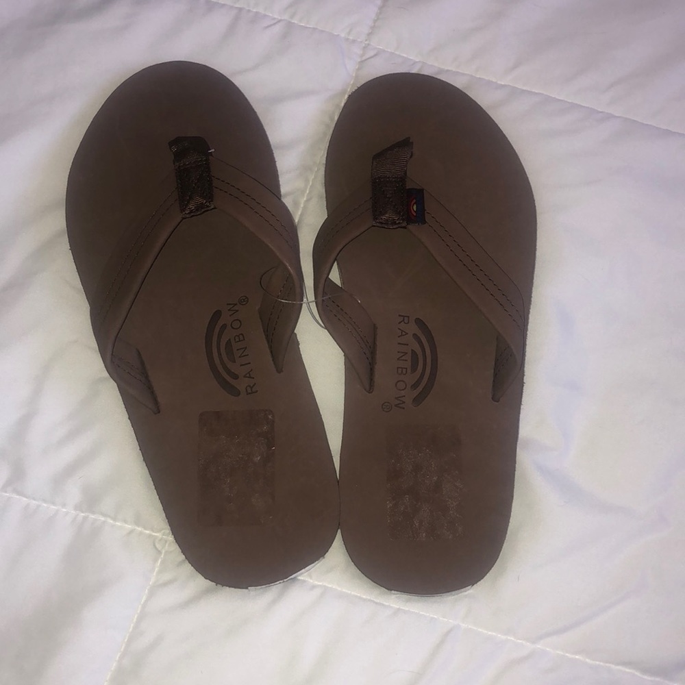 Men’s Rainbow flip flops